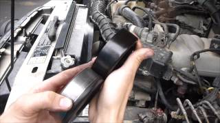 Idler Pulley How to replace EASY and CHEAP [upl. by Esinek91]