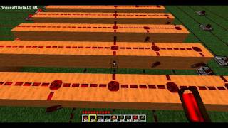 Minecraft 5 bit Taschenrechner Addieren und Subtrahieren [upl. by Ellenar]