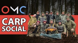 𝗧𝗛𝗘 𝗢𝗠𝗖 𝗖𝗔𝗥𝗣 𝗦𝗢𝗖𝗜𝗔𝗟  Ali Hamidi Team OMC amp 4 Customers go Winter Carp Fishing [upl. by Lehacim]