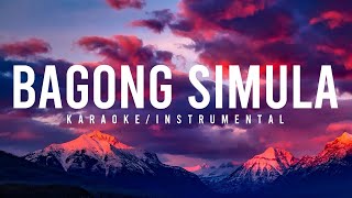 BAGONG SIMULA KARAOKE  INSTRUMENTAL by Jem Macatuno [upl. by Farny]