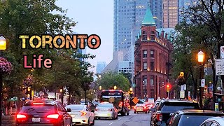 Toronto life Downtown Toronto Ontario Canada 4K [upl. by Gamages]