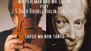 Itzhak Perlman and Isaac Stern play Bach Double Concerto 2 [upl. by Server]