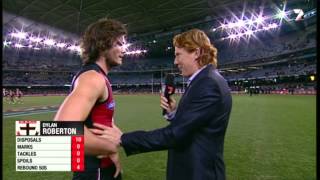 Hit leaves Roberton confused  AFL [upl. by Meridith]