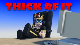 KSI  Thick Of It ROBLOX Happy John Remix Feat Old Man Albert [upl. by Dnumyar]