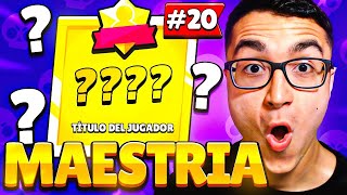 CONSIGO mi 20º MAESTRÍA en BRAWL STARS [upl. by Bunns]