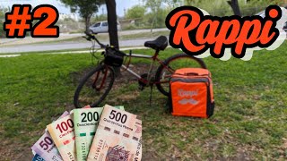 CUÁNTO GANÉ 💵 siendo RAPPI  🚲 Rappi BICICLETA México🇲🇽 [upl. by Zelikow125]