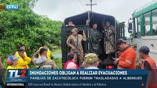 REALIZAN EVACUACIONES EN ZACATECOLUCA [upl. by Marelda]