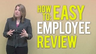 Employee Performance Review  An Easy HowToGuide [upl. by Ailices]