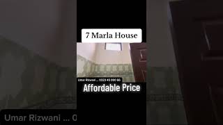 7 Marla Beautiful House Johar Town Low Price property umarrizwaniofficial house Lowprice [upl. by Orazio565]