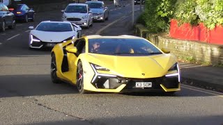 car spotting in alderley edge 19th October 2024Revuelto X2 Ford GT 765LT 360 modena Challenge [upl. by Abdu472]