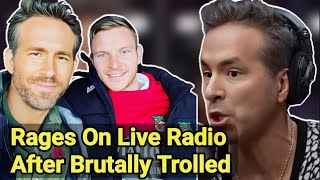 Ryan Reynolds Brutally Trolled On Live Radio  Paul Mullin  Rob McElhenney  Ryan Reynolds [upl. by Ardme]