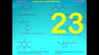 23 Nomenclature les composés polyfonctionnels en arabe  darija [upl. by Yonina]