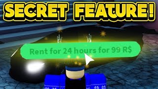 NEW SECRET FEATURE IN JAILBREAK ROBLOX Jailbreak [upl. by Yleoj]