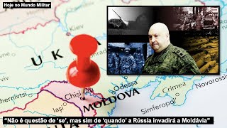 quotNão é questão de ‘se’ mas sim de ‘quando’ a Rússia invadirá a Moldáviaquot [upl. by Erdnassac996]