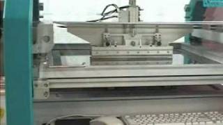 Autotronik Fully Automatic SMT Stencil Printer BS1400 Production [upl. by Berkly]