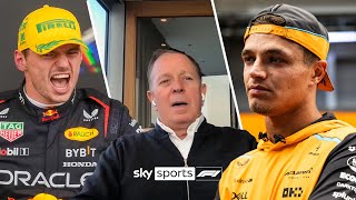 Does Lando Norris lack KILLER instinct 🔪 Martin Brundle reacts to the Sao Paulo Grand Prix [upl. by Reg170]