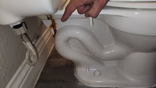 Toilet Making Noise Replace RUSTED Bolts [upl. by Erek516]