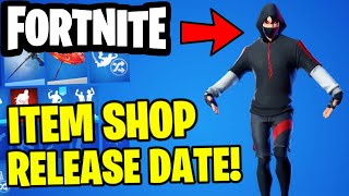 IKONIK SKIN RETURN RELEASE DATE IN FORTNITE ITEM SHOP [upl. by Almallah]