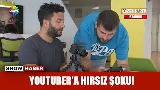 Youtubera hırsız şoku [upl. by Pernick]