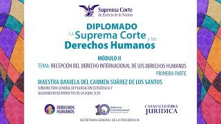 10 de agosto de 2021 Diplomado quotLa Suprema Corte y los Derechos Humanosquot Módulo II [upl. by Ruddie]