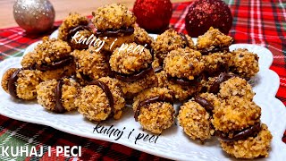 KREŠENTI KOLAČI ZA SVE PRAZNIČNE PRILIKE  DETALJAN RECEPT KOJI SVIMA USPIJE  Cookies [upl. by Ranie697]