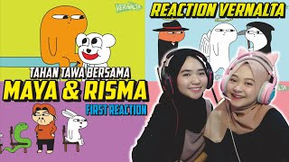 ADIKKU PERTAMA KALI REACTION VERNALTA DAN TERNYATA   Maya Nadia [upl. by Willin998]