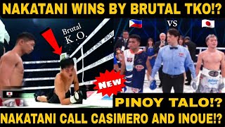 JUNTO NAKATANI WINS 6 ROUND TKO OCTOBER 142024 NAKATANI VS CHITPATTANA FULL FIGHT HD PINOY TALO [upl. by Ytsenoh]