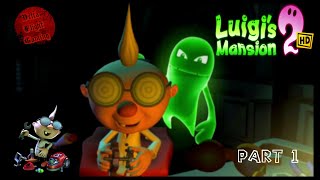 Luigis Mansion 2 HD  Part 1  The Dark Moon is Shattered [upl. by Cami366]