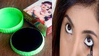 How to make kajal at home herbal kajal 100 Natur [upl. by Niveb]