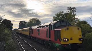 Class 37 Landore to Derby Willington [upl. by Aniuqal739]