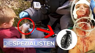 BOOM 💣💥 GRANATE explodiert Junge schwebt in LEBENSGEFAHR 😱 ​ Die Spezialisten  SAT1 [upl. by Atiuqat]