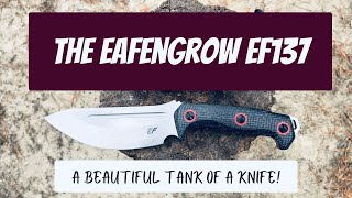 EAFENGROW EF 137 A Beautiful Tank of a Knife [upl. by Coltun]