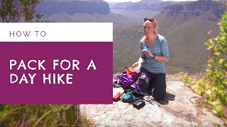 How to Pack for a Day Hike [upl. by Noelani]