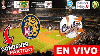 Leones vs Caribes EN VIVO donde ver y a que hora juega Leones del Caracas vs Caribes de Anzoátegui [upl. by Verlee846]