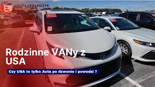 Bezwypadkowe Auto z USA  Czy to możliwe  Rodzinne poleasingowe VANY [upl. by Bourgeois199]