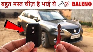 Baleno Smart Key🗝 Hidden Tricks and Features 2020 🔥 [upl. by Roxanne38]