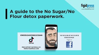 No SugarNo Flour Detox Paperwork walkthrough [upl. by Eamon]