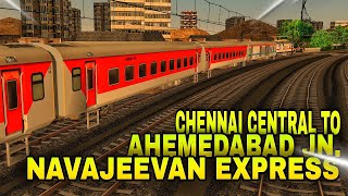 Chennai Central to AHEMEDABAD junction Navajeevan express full train journey 12656 mdg [upl. by Atiuqram]