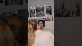 💍👰‍♀️Ein zauberhafter🌅brautmorgen hochzeitstag weddingday brautvorbereitung brautmakeup [upl. by Mandell736]