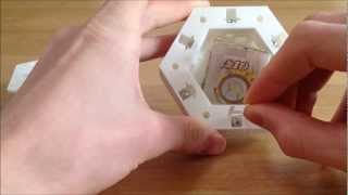 3D Printed Centrifugal Puzzle Box  adding a new spin to puzzle boxes [upl. by Sollows574]