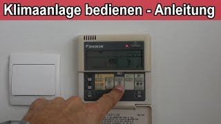 Klimaanlage im Hotel einstellen – Klimaanlage im Hotelzimmer bedienen – Anleitung  Tutorial [upl. by Delos]