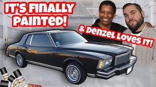 ITS PAINTED amp DENZEL WASHINGTON LOVES IT TRAINING DAY LOWRIDER PAINT JOB IS FINISHED HOT RAT ROD [upl. by Ahron]