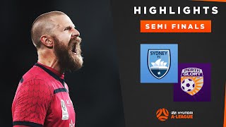 HIGHLIGHTS Sydney FC v Perth Glory  Semi Finals  Hyundai ALeague 201920 Season [upl. by Euqinimod]