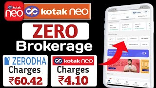 Kotak Neo App Review and brokerage charges 2024  Kotak Neo review  Brokerage charges [upl. by Brenan]