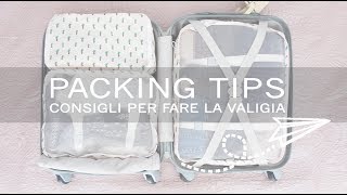 Packing Tips  il mio bagaglio a mano per Parigi [upl. by Eilujna]