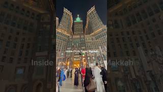 Inside Clock Tower Makkah🇸🇦 youtubeshorts clocktower makkah shortvideos foryou viral fyp [upl. by Ferde909]