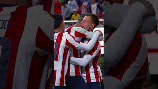 ¡Christopher Engelhart marcó el primero de la noche del título del Tapatío Chivas LIGAMX [upl. by Alva]