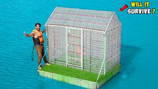 We Built A House Only Using Bottles  Will It Work [upl. by Loredo]