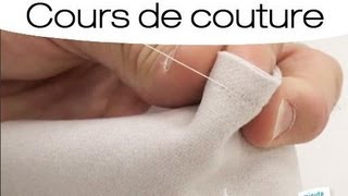 Comment faire un point arrière en couture [upl. by Herminia]