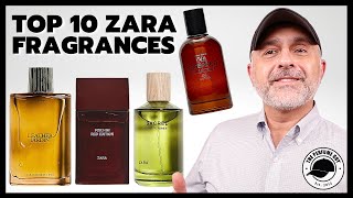 TOP 10 ZARA FRAGRANCES  Inexpensive Budget Fragrances [upl. by Akemahs]